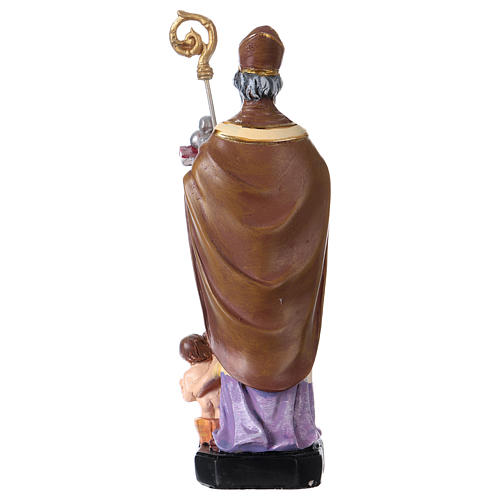 St. Nicholas statue with MULTILINGUAL PRAYER 12 cm 3