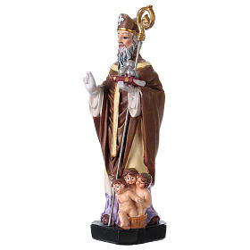 Saint Nicolas 12 cm avec image PRIÈRE MULTILINGUE