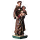 St. Anthony of Padua statue with MULTILINGUAL PRAYER 12 cm s2