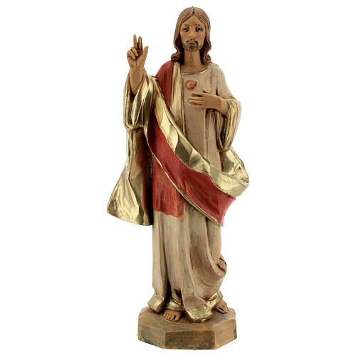 Statue Heiligstes Herz Jesu, von Fontanini, 17 cm 1