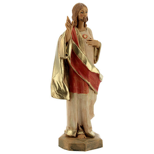 Statue Sacré-Coeur de Jésus Fontanini 17 cm 3