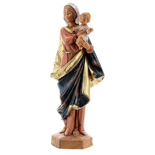 Virgen con Niño en brazos Fontanini 17 cm 3