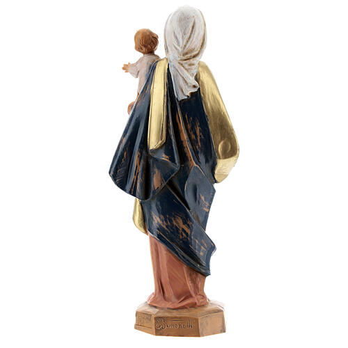 Virgen con Niño en brazos Fontanini 17 cm 5