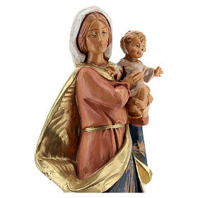 Madonna con Bambino in braccio Fontanini 17 cm