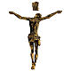 Leib Christi Statue Bronzefarben Fontanini, 45 cm s5