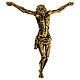 Cuerpo de Cristo color bronce Fontanini 45 cm s3