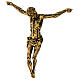 Cuerpo de Cristo color bronce Fontanini 45 cm s4
