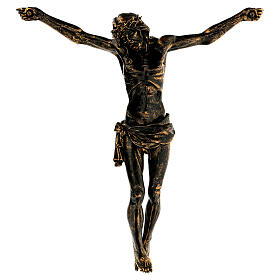 Statue in resina e PVC: Corpo di Cristo color bronzo Fontanini 45 cm