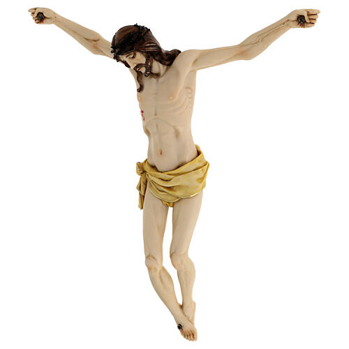 Cuerpo de Cristo de pvc tipo porcelana Fontanini 45 cm 4