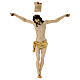 Corps de Christ en résine type porcelaine Fontanini 45 cm s1