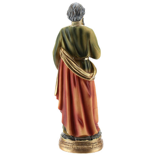Statue Apostel Paulus, 20 cm, aus Kunstharz 5