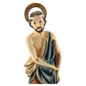 Figura Świętego Łazarza żywica 30 cm