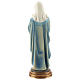 Statue of the pregnant Virgin Mary in resin 30 cm s5