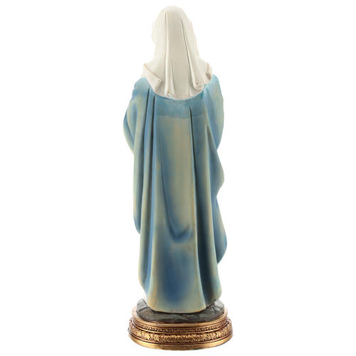 Estatua de la Virgen embarazada resina 30 cm 5