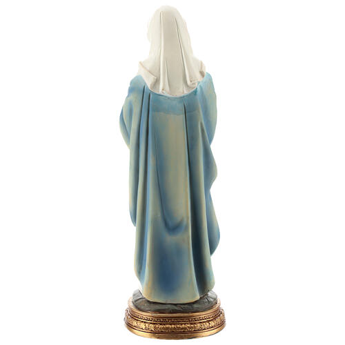 Figura Matki Bożej brzemiennej żywica 30 cm 5