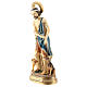 Statue of St. Lazarus in resin 20 cm s4