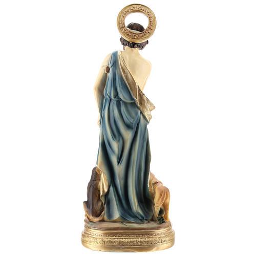 Saint Lazare statue résine de 20 cm 6
