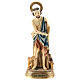 Saint Lazarus resin statue of 20 cm s1