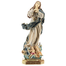 Statue of the Immaculate Murillo in resin 32 cm