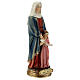St Anne and Mary statue in resin 20 cm s3