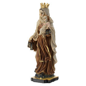 Statue of Our Lady of Mount Carmine resin 20 cm