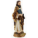 Statue of Saint Paul with brown hair, resin 21 cm s4