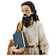 Figura Święty Paweł z Tarsu złota podstawa żywica 32 cm s2