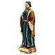 Saint Peter statue with key and scroll, resin 12 cm s2