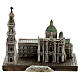 Santuário de Nossa Senhora do Rosário de Pompeia miniatura resina 8x9,5x6 cm s1