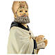 Bust of St. Augustine with miter golden resin 32 cm s4