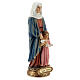 St Anne statue with Mary, resin 13 cm s3