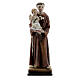 Sant'Antonio e Bambino statua resina 12 cm s1