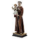 Sant'Antonio e Bambino statua resina 12 cm s2