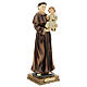 Saint Anthony of Padue with the Child resin statue 32 cm s4