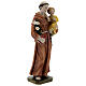 Statue St. Anthony book in hand resin 20 cm s4
