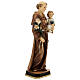 St. Anthony with Baby blue globe resin 31 cm s4