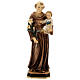 Statue of St Anthony with Child holding blue, 30 cm resin s1