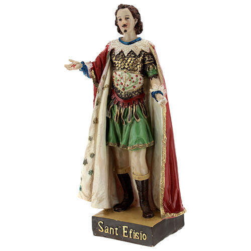 Sant'Efisio statua resina 20 cm 3