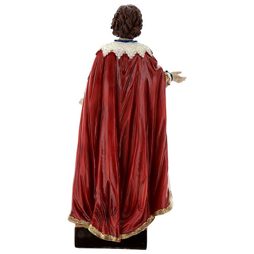 San Efisio vestidos elegantes estatua resina 30x14 cm 5