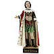 Saint Ephysius statue, 30x14 cm with detailed clothes resin s1