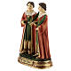 St Cosmas and Damian statue, 12 cm resin s2