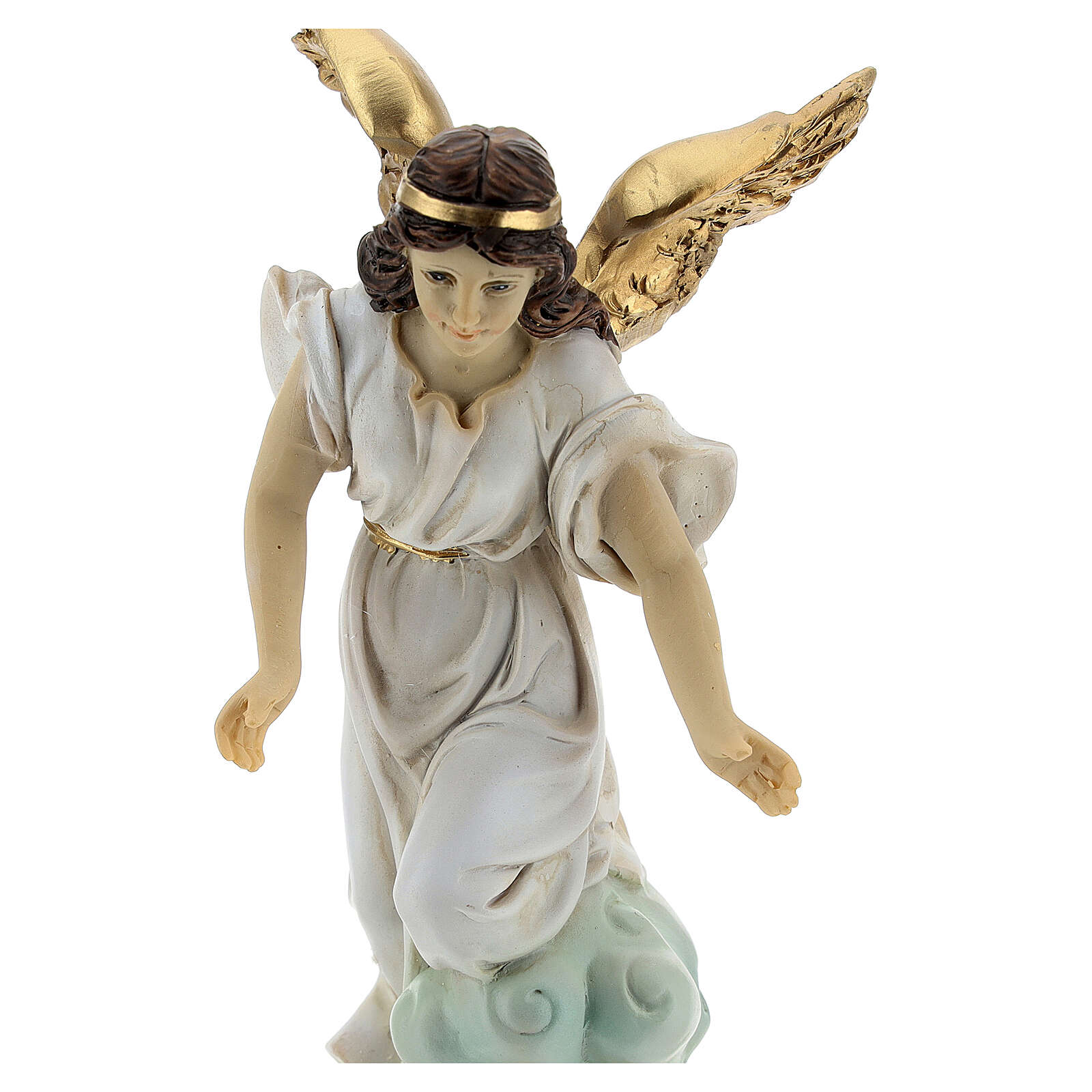 Sleeping St Joseph statue set with angel, 15 cm resin | online sales on ...