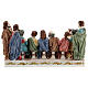 The Last Supper statue with white base in resin, 10x20x5 cm s5