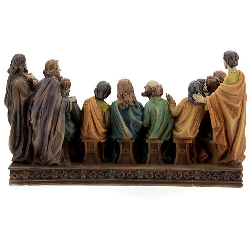 Last Supper figurine in resin, 15x25x10 cm 5