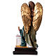 Annunciation statue Mary Archangel Gabriel with lily resin 20.5 cm s4