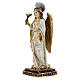 Archangel Gabriel statue parchment Ave Maria resin 15 cm s2