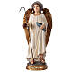 Archangel Raphael resin statue 29 cm fish and staff s1