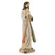 Divine Mercy Jesus statue two rays resin 12.5 cm s3