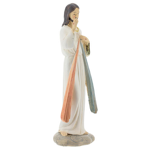Divine Miséricorde statue Jésus résine 20,5 cm 3