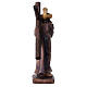 Jesus with cross 18.5 cm statue in painted resin s4